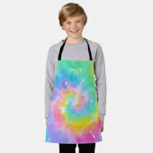 Waterverf Tie Dye Custom All-Over Print Schort (Gedragen)