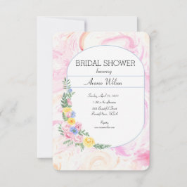 Waterverf Tie Dye en Floral Wreath