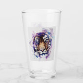 Waterverf Tiger Glas (Achterkant)