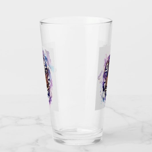 Waterverf Tiger Glas (Links)