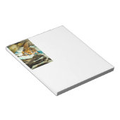 Waterverf Tiger Notitieblok (Schuin)