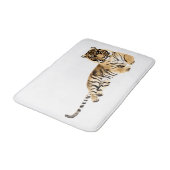 Waterverf Tiger Resting Badmat (Gekanteld)