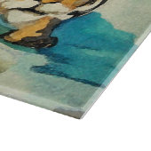 Waterverf Tiger Snijplank (Hoek)