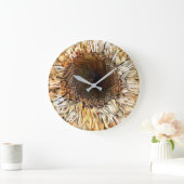 Waterverf Tiger Sunflower Elegant Collectie Grote Klok (Huis)