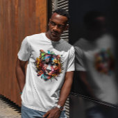 Waterverf Tiger T-shirt