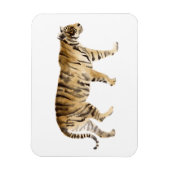 Waterverf Tiger Walking Magneet (Verticaal)