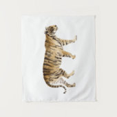 Waterverf Tiger Walking Wandkleed (Voorkant)