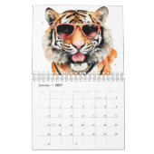 Waterverf Tigers Kalender (Jan 2027)
