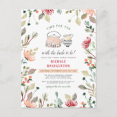 Waterverf - tijd voor het Vrijgezellenfeest van de Briefkaart (Voorkant)