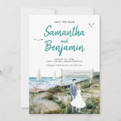 Waterverf tijdlijn Weddenschap Opslaan Datum beken Aankondiging (Voorkant)