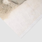 Waterverf tijger en snijwand tissuepapier (Detail)