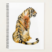 Waterverf tijger - zitting planner (Voorkant)