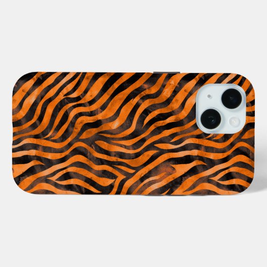 Waterverf tijgerprint Case-Mate iPhone case (Achterkant (horizontaal))