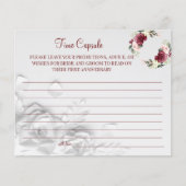 Waterverf Time Capsule trouwdag Flyer (Voorkant)