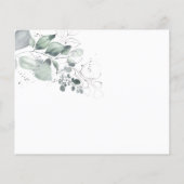 Waterverf Time Capsule trouwdag Flyer (Achterkant)