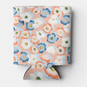 Waterverf Tiny Flowers:  Blikjeskoeler (Voorkant)