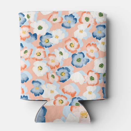 Waterverf Tiny Flowers:  Blikjeskoeler (Achterkant)