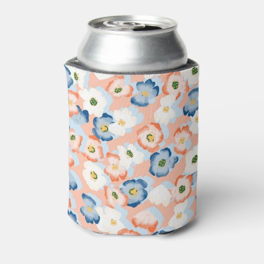 Waterverf Tiny Flowers:  Blikjeskoeler (Blikje Achterkant)