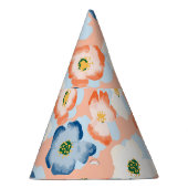 Waterverf Tiny Flowers:  Feesthoedjes (Rechts)