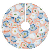 Waterverf Tiny Flowers: Kerstboom Rok (Voorkant)