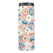 Waterverf Tiny Flowers:  Thermosbeker (Achterkant)