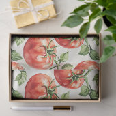 Waterverf Tomaat Patroon Tissuepapier (Geschenk)