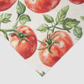 Waterverf Tomaat Patroon Tissuepapier (Detail)