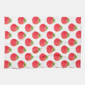 Waterverf tomatentPatroon Theedoek (Horizontaal)
