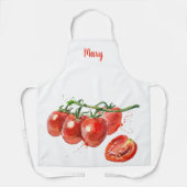 Waterverf Tomato  Schort (Voorkant)