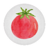 Waterverf Tomato Snijplank (Voorkant)