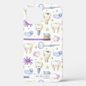 Waterverf Tooth | tandheelkundige hygiënist  Case-Mate iPhone Case (Achterkant)