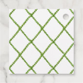 Waterverf Topiaries & Ginger Jar Happy Birthday Bedankjes Labels (Achterkant)