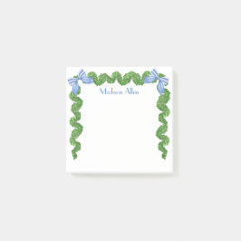 Waterverf Topiary Bow Garland Post-it® Notes