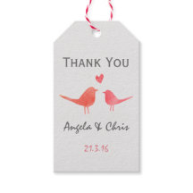 Waterverf Tortelduifjes Bruiloft