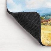 Waterverf Toscaanse mediterrane familienaam Muismat (Hoek)