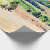 Waterverf Toscane schilderij #2 Cadeaupapier (Hoek)