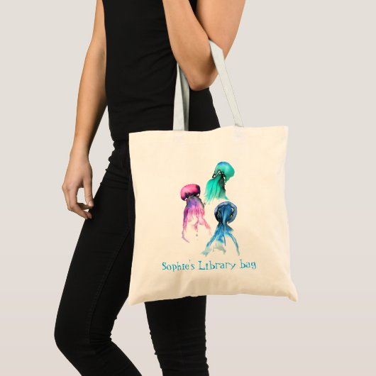 Waterverf Tote Bag (Voorkant (product))