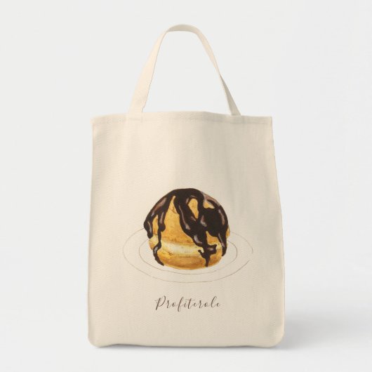 Waterverf Tote Bag (Voorkant)