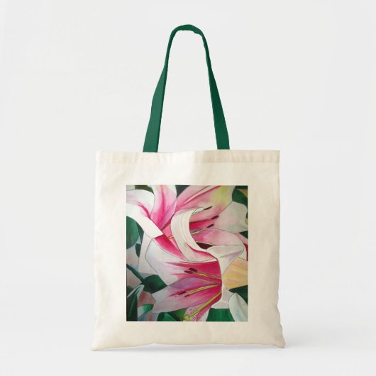 Waterverf Tote Bag (Voorkant)
