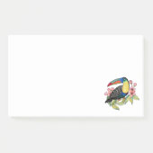 Waterverf toucan Bird with Flowers Post-it® Notes (Voorkant)