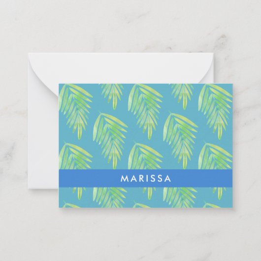 WATERVERF TOUCAN DANK U NOTITIEKAARTJE (Achterkant)