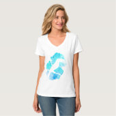 Waterverf Toucan Splash T-shirt (Voorkant volledig)