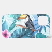 Waterverf Toucans: Tropisch naadloos Case-Mate iPhone Case (Achterkant (horizontaal))