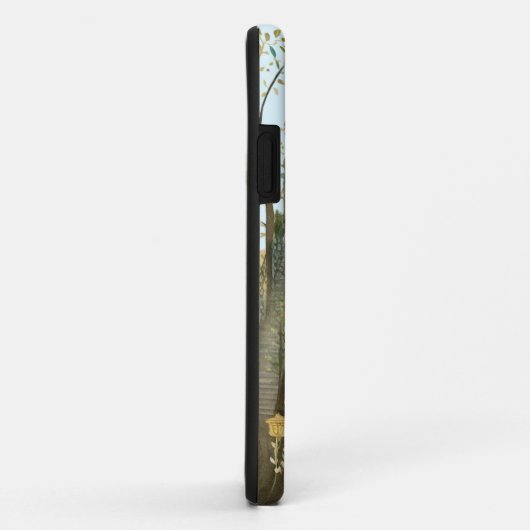  waterverf Townhouse Walkup Architecture Case-Mate iPhone Case (Achterkant/rechts)