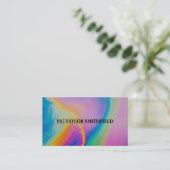  Waterverf Traditioneel Visitekaartje (Staand voorkant)