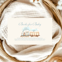 Waterverf Train Baby shower Boeken voor Baby