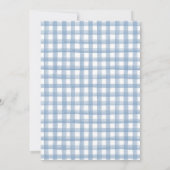 Waterverf  Train Baby shower Kaart (Achterkant)