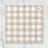 Waterverf-trammels Bedankjes Labels (Achterkant)