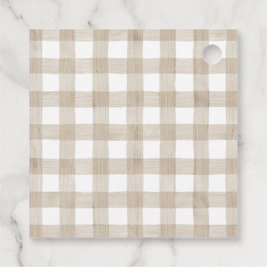 Waterverf-trammels Bedankjes Labels (Achterkant)