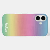Waterverf Tranquiliteit | Gepersonaliseerd Case-Mate iPhone Case (Achterkant (horizontaal))